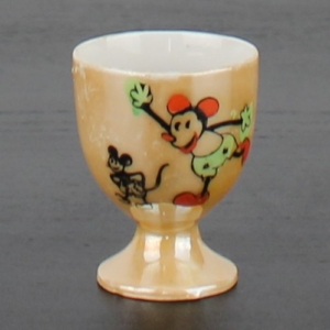 Antique Mickey Mouse egg cup