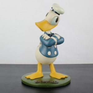 Vintage Donald Duck Polyresin statue