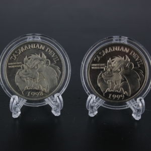 Tasmanian Devil coins by Warner Bros