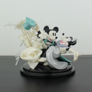 Mickey and Minnie Mouse dancing on a wedding by Enesco