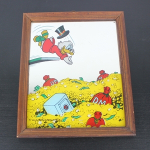 Vintage Scrooge McDuck mirror