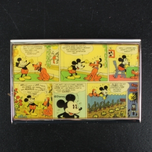 Vintage Mickey Mouse business card holder by Walt Disney