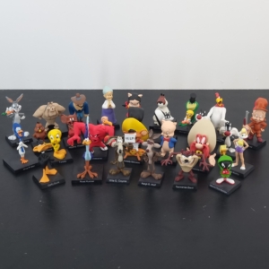 Collection of Looney Tunes figurines