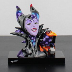 Maleficent bust by Romero Britto