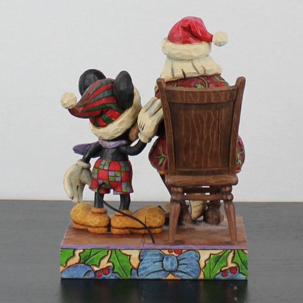 Mickey Mouse - Checking It Twice statue _back - Mickey Mouse - Checking It Twice statue _back