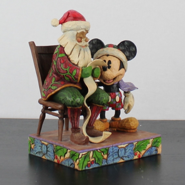 Mickey Mouse - Checking It Twice statue _right front - Mickey Mouse - Checking It Twice statue _right front