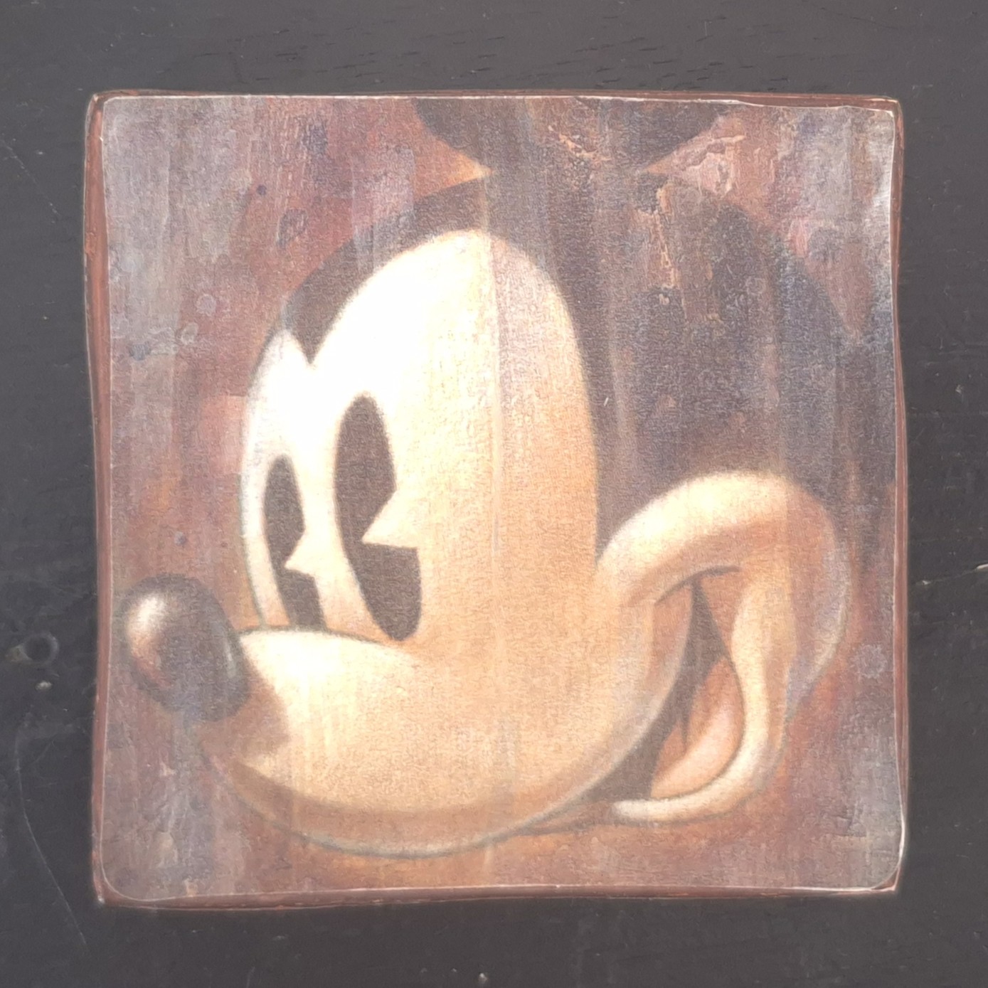 Mickey Mouse Laughing Face -Stefan Lindahl - Mickey Mouse Laughing Face wall art by Stefan Lindahl