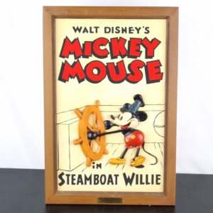 Mickey Mouse Steamboat Willie wall art