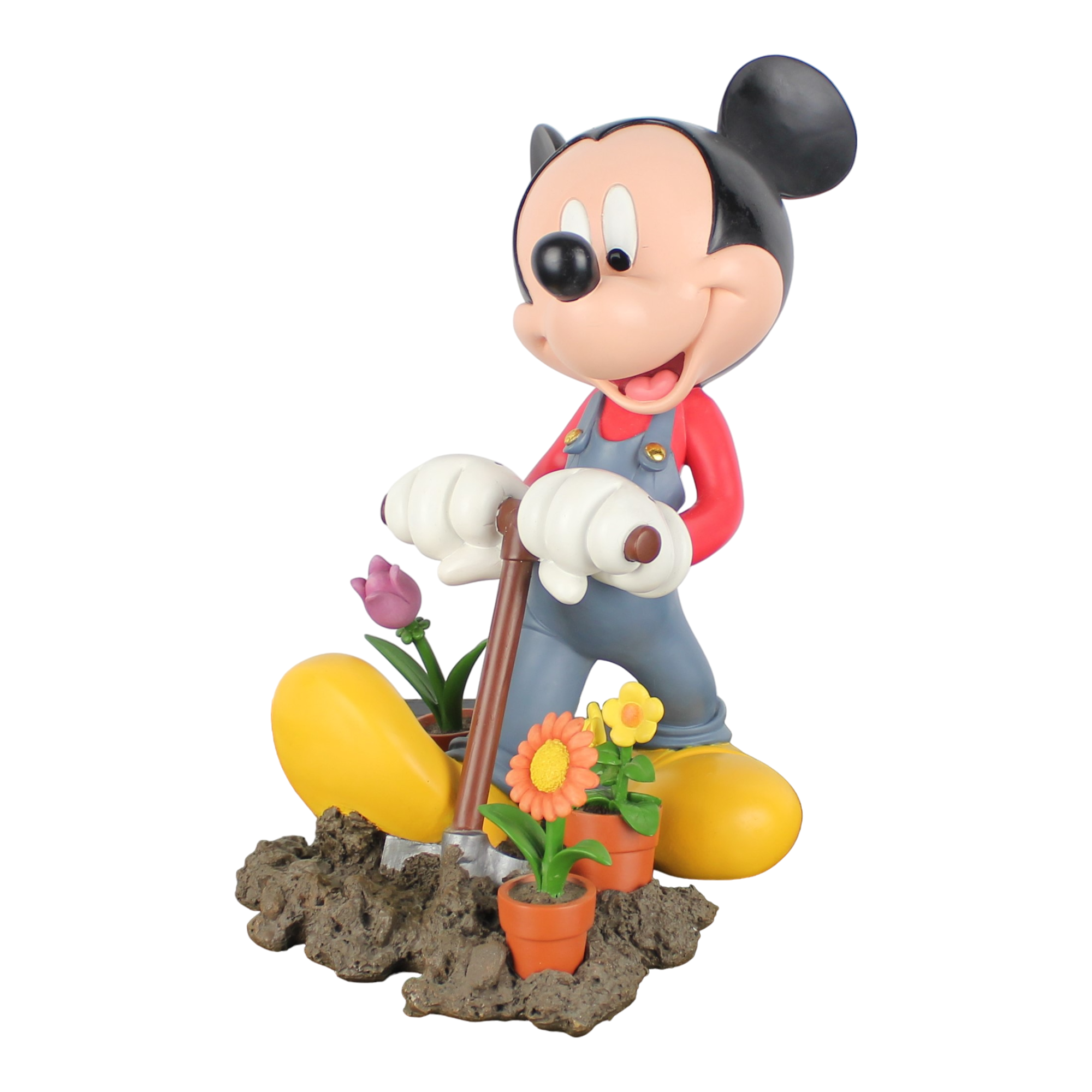 Mickey Mouse gardening - Garden statue