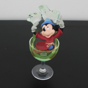 Mickey Mouse in a glass figurine