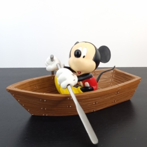 Mickey Mouse in a rowboat statue - Peter Mook - Heissner AG