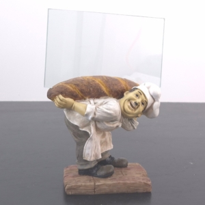 Oliver Hardy baker picture frame with baguette and clear picture panel