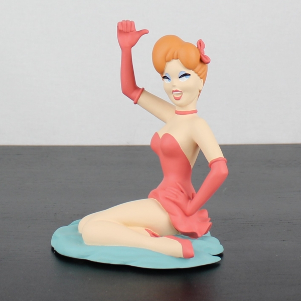 Red Tex Avery picture frame _without frame -