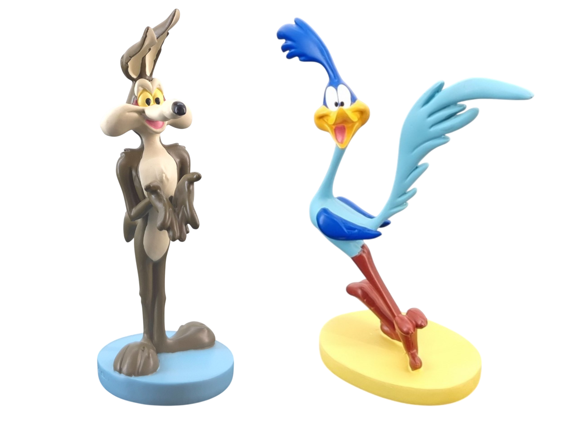 Road Runner and Wile E Coyote figurine set paben