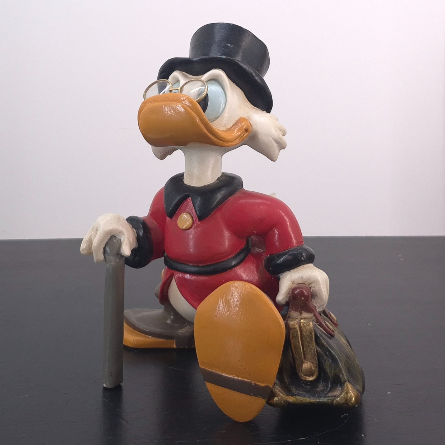 Scrooge McDuck With a Suitcase Full of Money - Small Version Stefan Toth - Scrooge McDuck With a Suitcase Full of Money - Small Version Stefan Toth