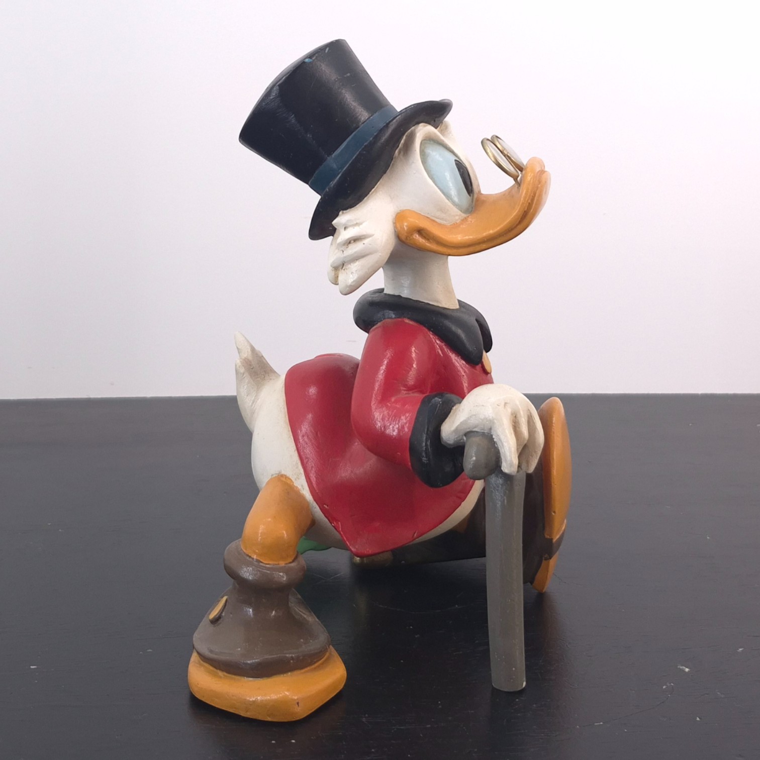 Scrooge McDuck With a Suitcase Full of Money - Small Version _right - Scrooge McDuck With a Suitcase Full of Money - Small Version _right