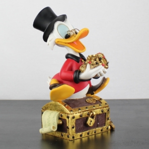 Scrooge McDuck treasury statue - Peter Mook - Rutten - resin mid fig