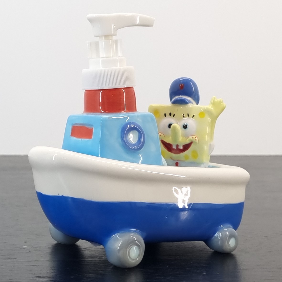 Hard to find Spongebob Square shops Pants soap dispenser