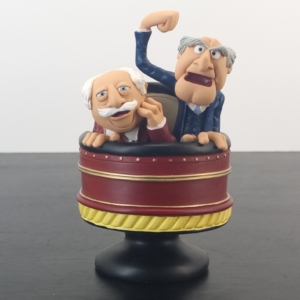 Statler and Waldorf statue - The Muppets - Peter Mook - Rutten