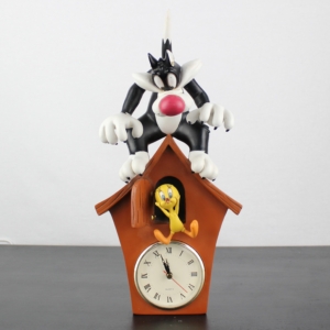 Sylvester and Tweety clock - Peter Mook - Rutten