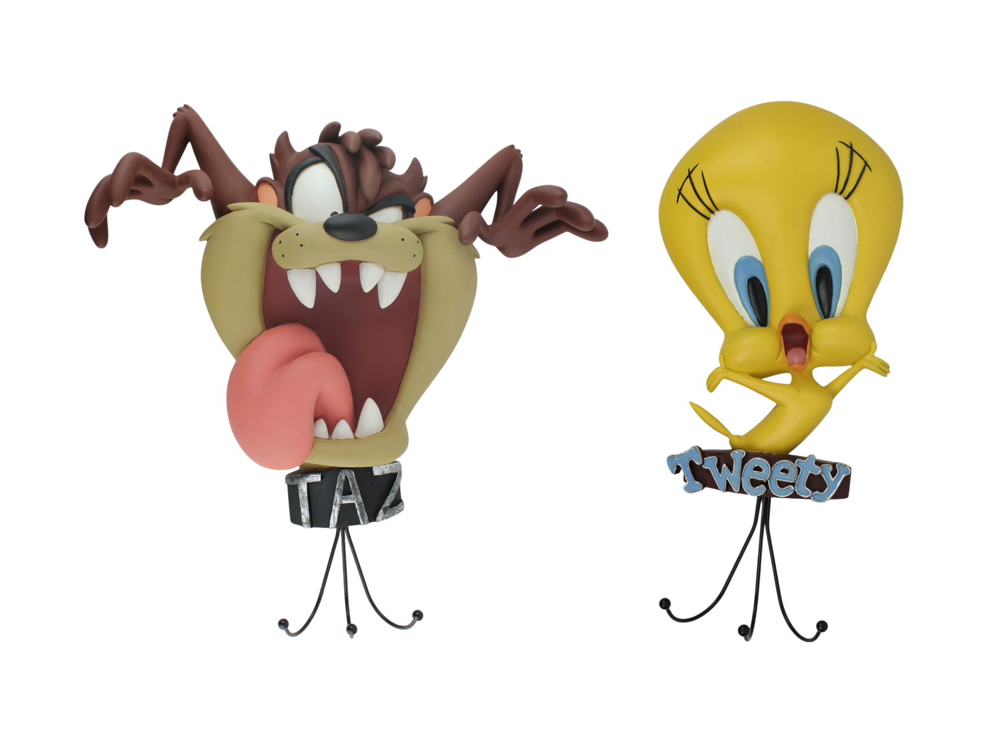 Tasmanian Devil and Tweety Bird coat rack - Peter Mook - Rutten