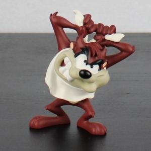 Tasmanian Devil ready for lunch figurine