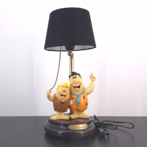 The Flintstones table lamp with Fred Flintstone and Barney Rubble