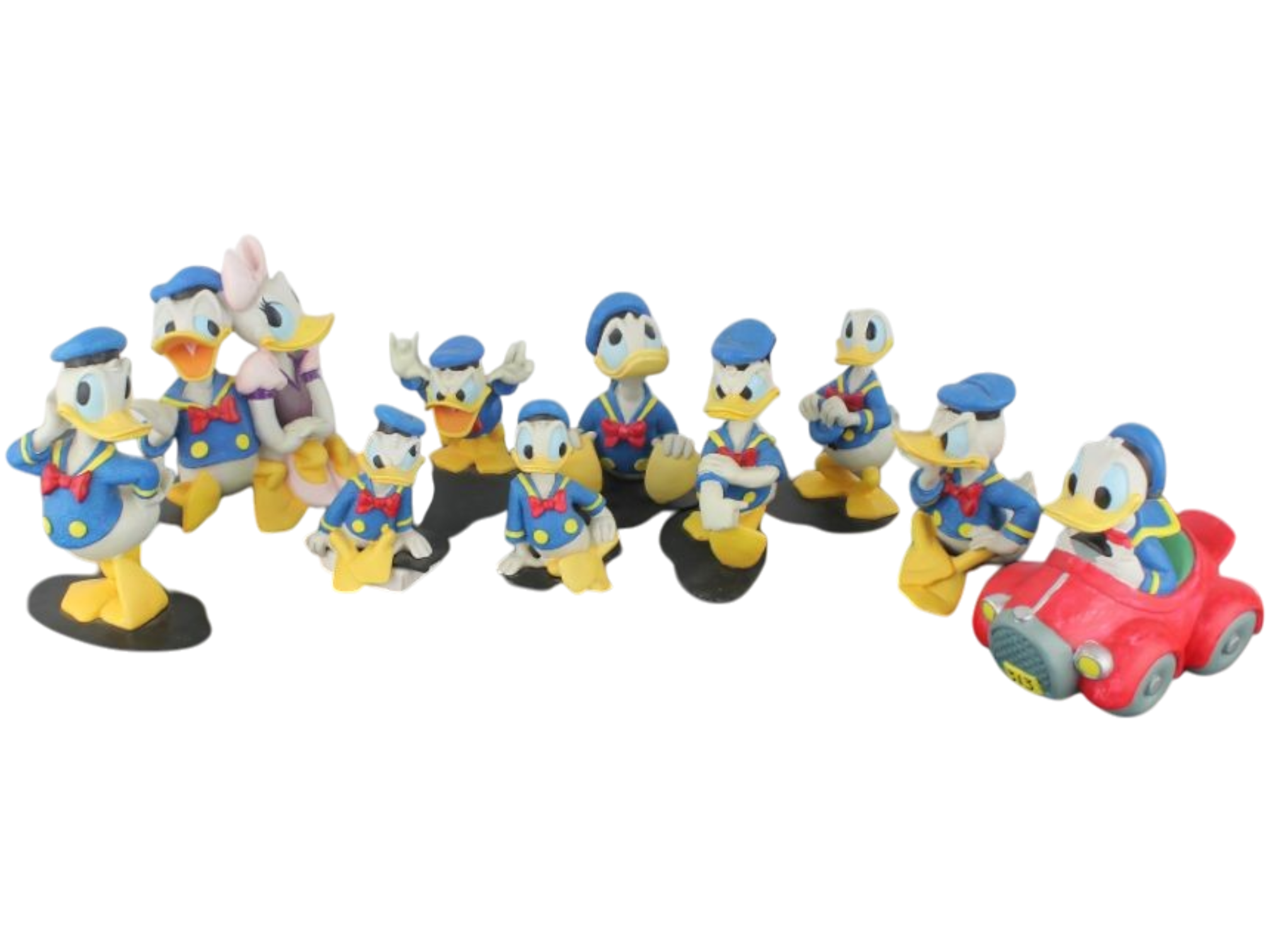 The Many Emotions of Donald Duck figurine set