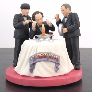 The Three Stooges Music Box - Pop Goes the Weasel - Westland Giftware