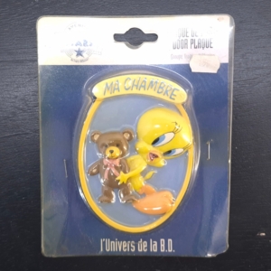 Tweety Bird Door Plaque