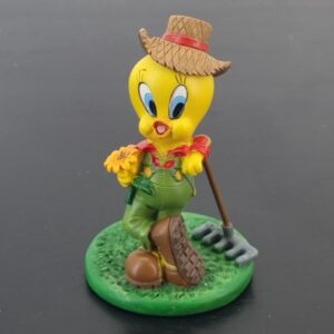 Tweety Bird gardening figurine