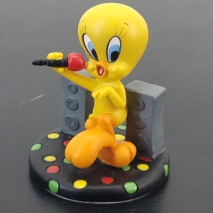 Tweety Bird musician figurine