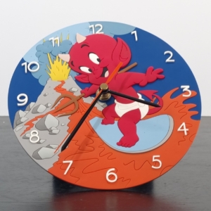 Hot Stuff clock