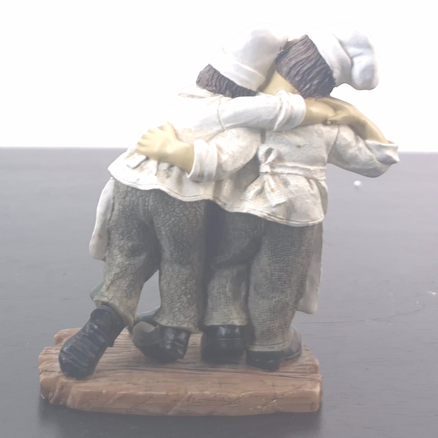 Vintage Laurel and Hardy Figurine After Closing Time _right back - Vintage Laurel and Hardy Figurine After Closing Time _right back