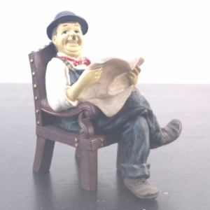 Vintage Oliver Hardy Figurine