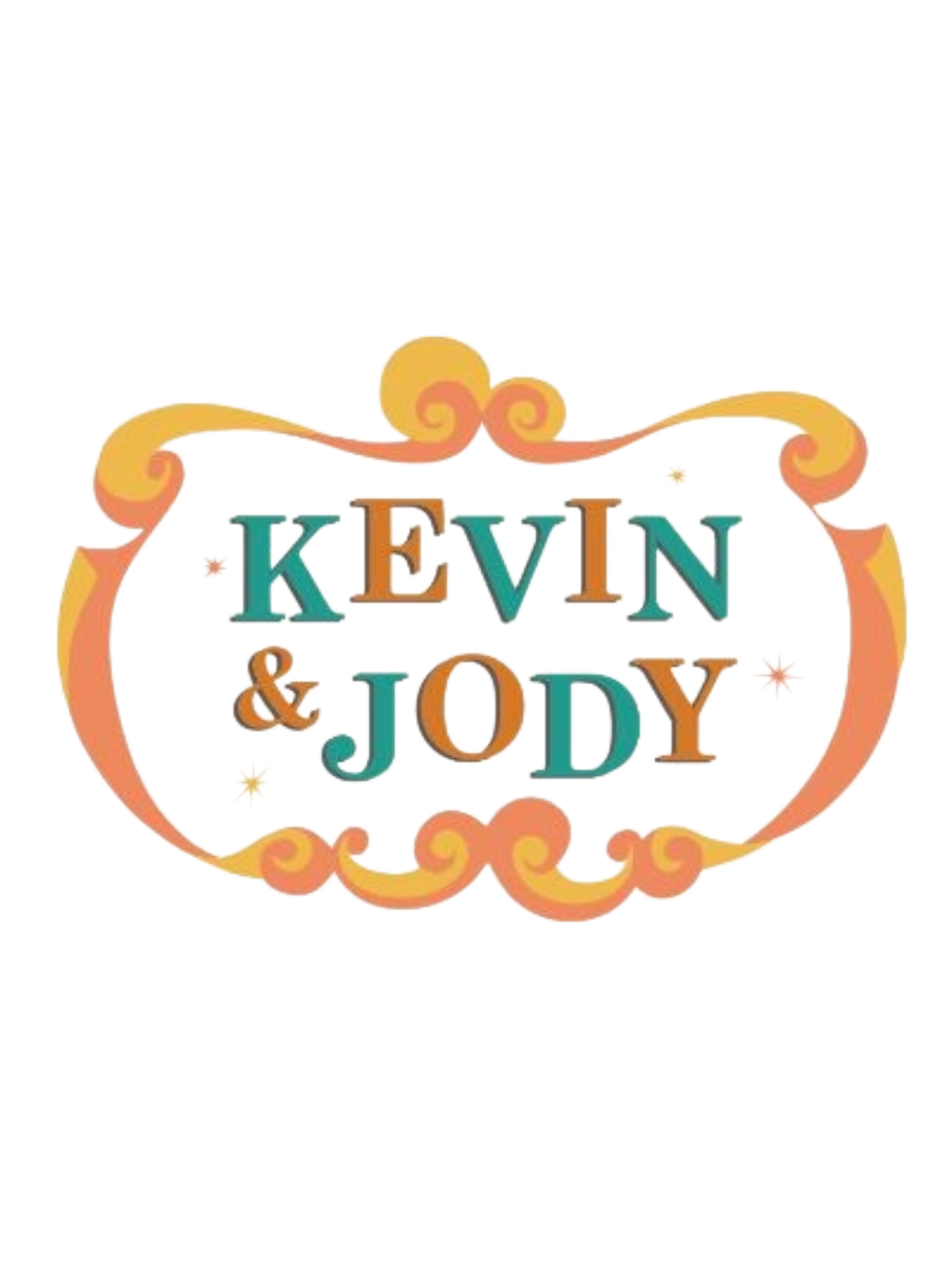 Who are Kevin and Jody? Kevin and Jody logo.