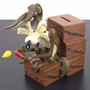 Wile E Coyote Money Box Dynamite Avenue of the Stars