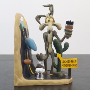 Wile E Coyote bookend - Peter Mook - Rutten