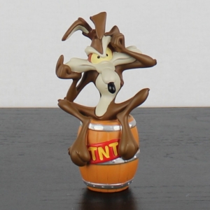 Wile E Coyote on TNT figurine