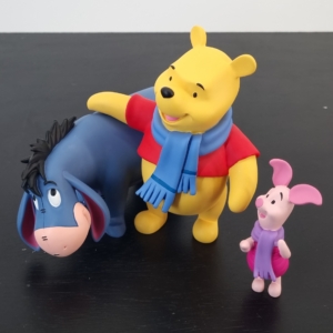 Winnie the Pooh, Eeyore and Piglet statue