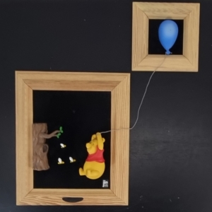 Winnie the Pooh Time hunny here I Come wall art