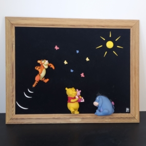 Winnie the Pooh and friends wall art _Jie Art