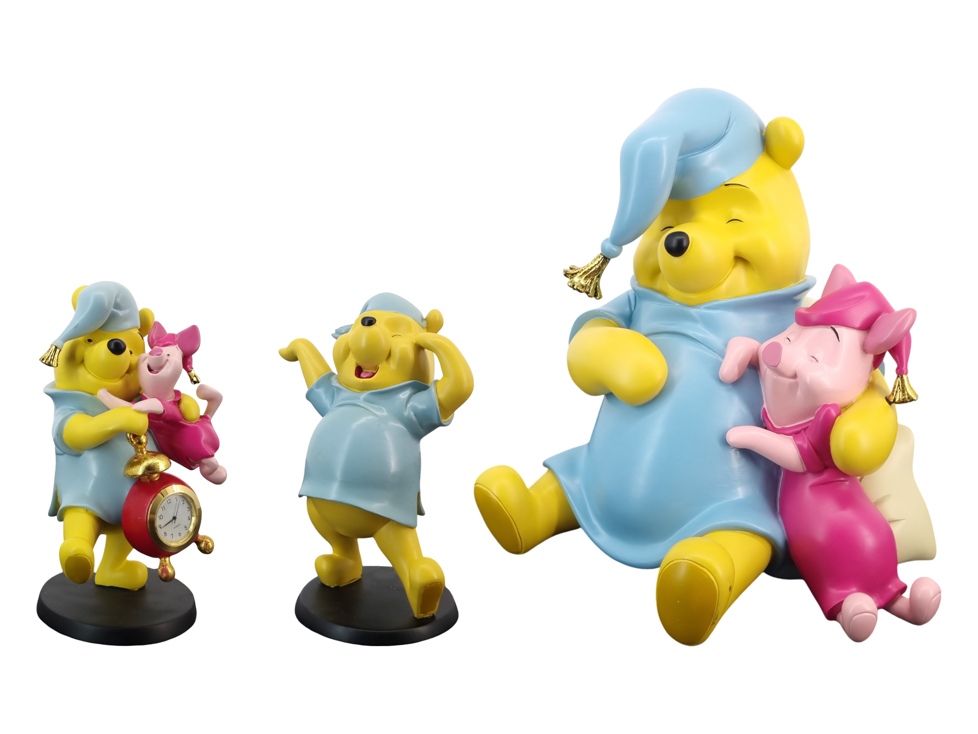 Winnie the Pooh with Piglet bedtime statues - Peter Mook - Rutten