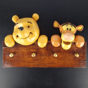 Winnie the Pooh with Tigger coat rack - Peter Mook - Rutten