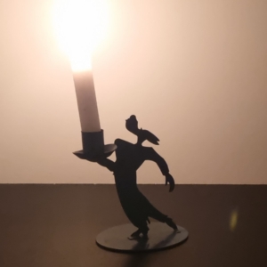 Wolf Tex Avery candle stand 1997