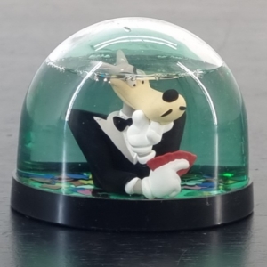 Wolf Tex Avery snowglobe