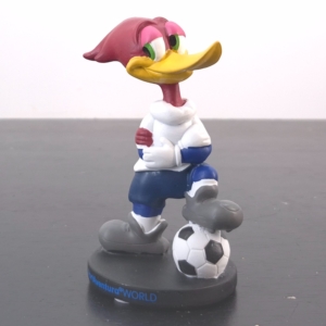 Woody Woodpecker Figurine _left front - Woody Woodpecker Figurine
