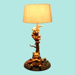 XXL Winnie the Pooh Piglet and Tigger lamp - Peter Mook - Rutten - Polyester version