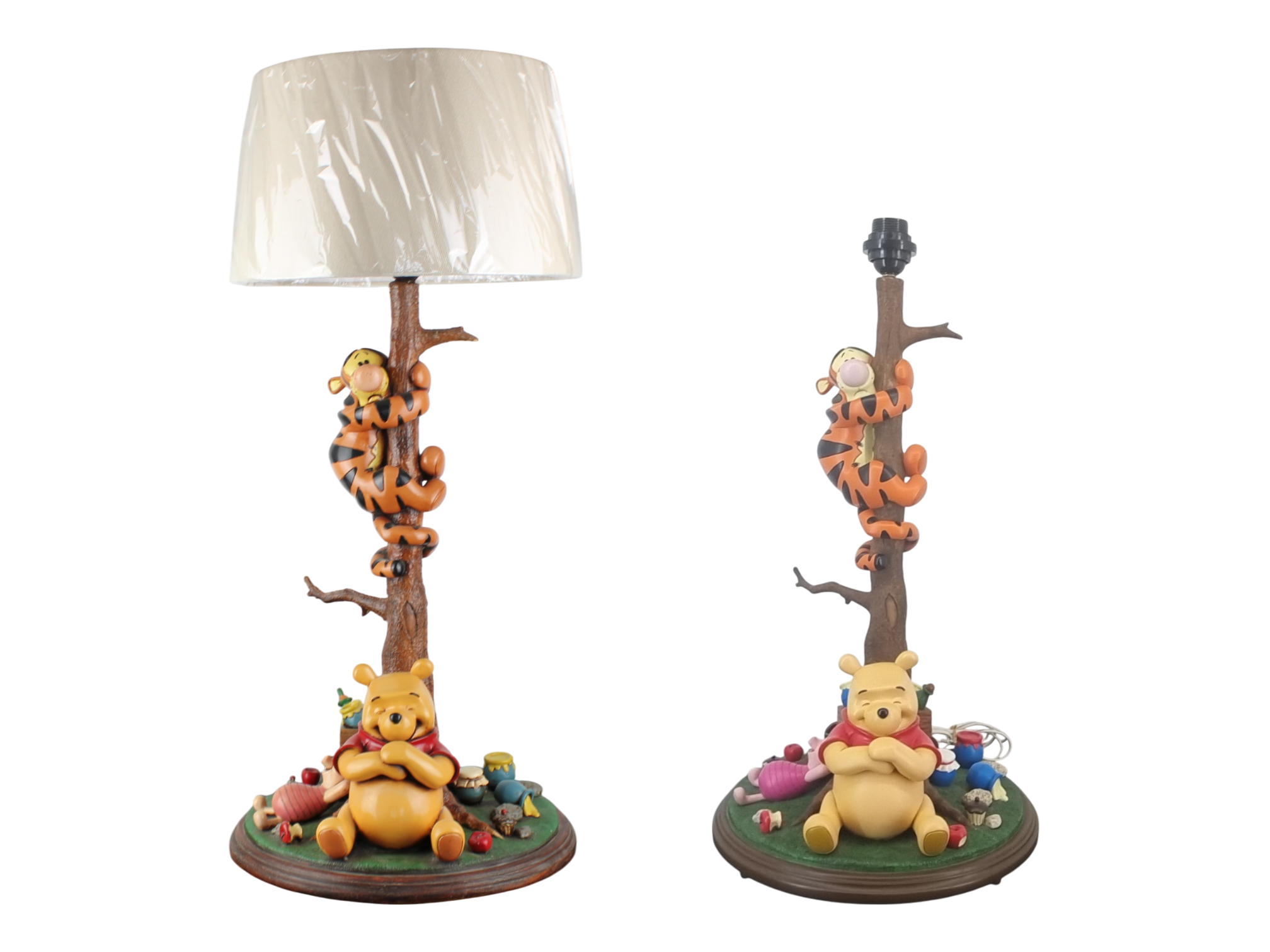 XXL Winnie the Pooh and friends lamp - Resin and polyester version - Peter Mook - Rutten