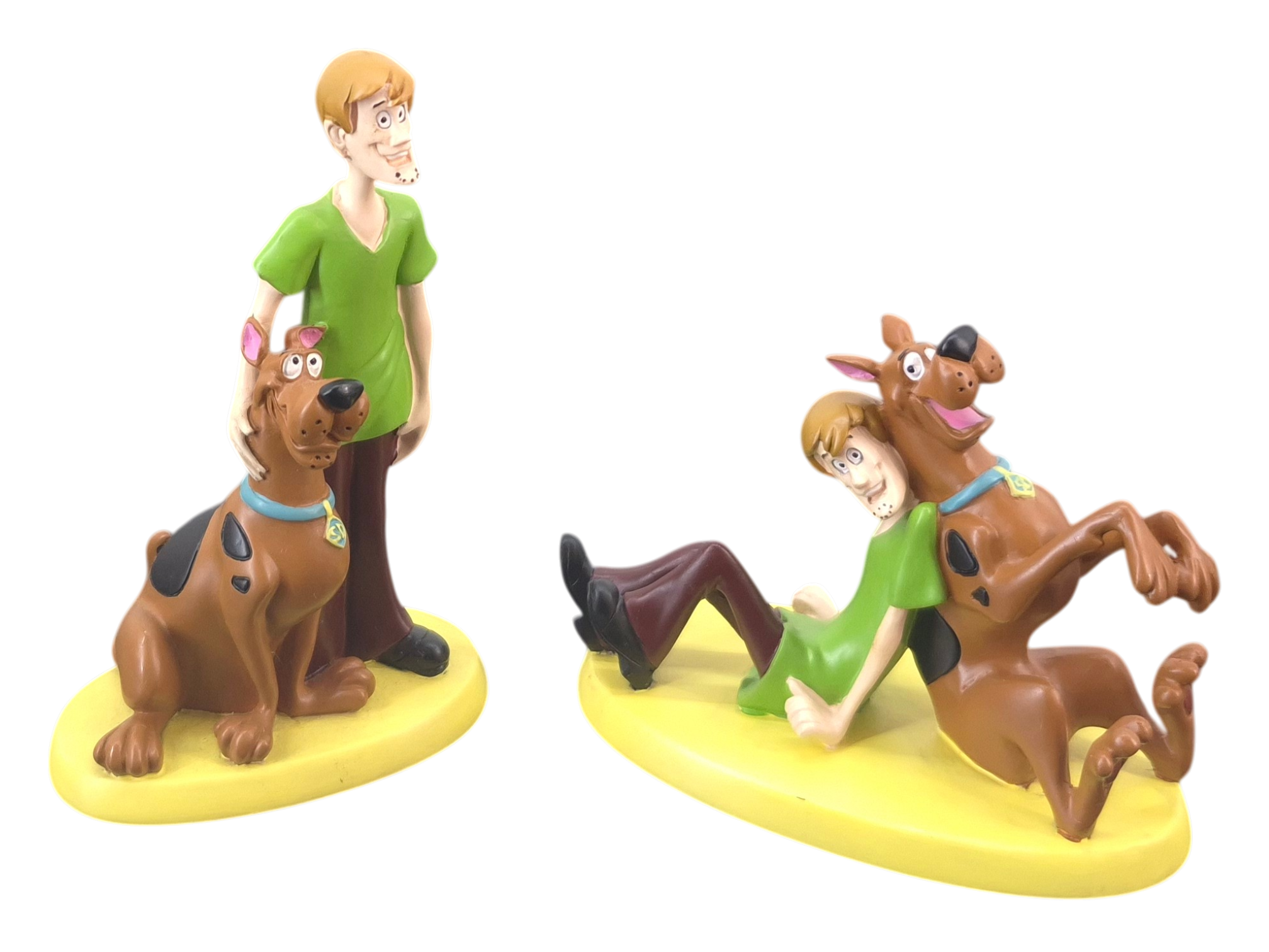 Scooby-Doo and Shaggy figurine set with two different poses